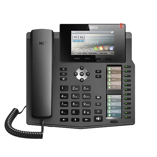 Fanvil X6  | 20 Line Gigabit PoE IP Phone